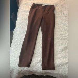 SAKS 5th Ave- Max Studio Suede Leggings